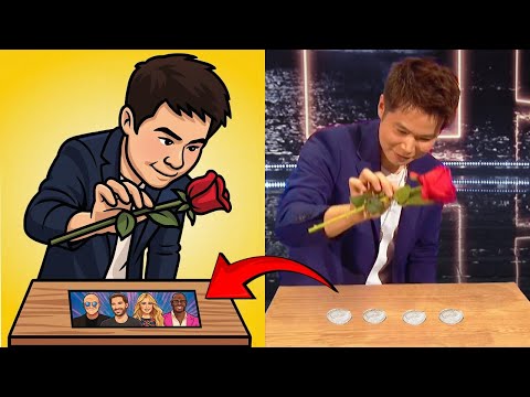 Eric Chien's Coins Rose Magic Secret Revealed!