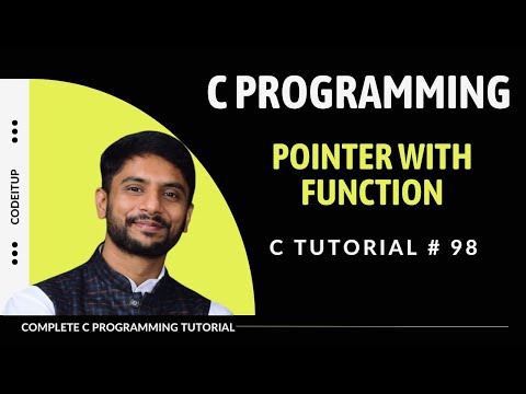 Pointer With Function In C Programming | In Hindi