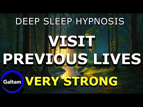 Deep Sleep Hypnosis ✨ Time Travel of the Soul ~ Discover Your Past Lives through Hypnotic Regression