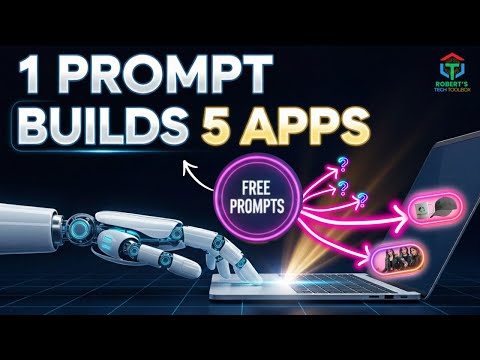 Build 5 Free AI Apps With Gemini (No Code Required)