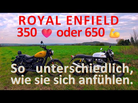 Vergleich Royal Enfield’s 350 vs. 650 – Welcher für dich? Zwei Motoren, zwei Charaktere, ein Fazit!