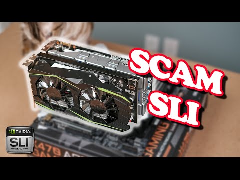 The world's MOST JANKY dual Graphics Card setup!