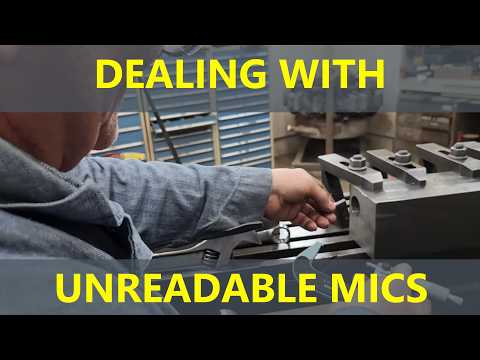 No left-handed micrometer!! Squaring a face with a reamed bore