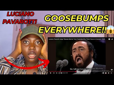 First Time Reaction to Luciano Pavarotti - Nessun Dorma | This Gave Me CHILLS!