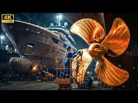 Inside the Mega Yacht Factory: Building a $500 Million Superyacht (Full Process)