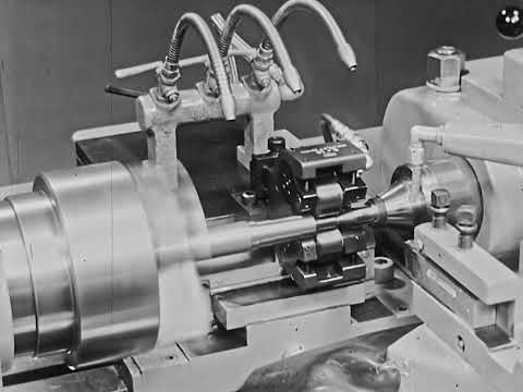 ca 1950s 16mm Promo Film Movie MONARCH MACHINE TOOL COMPANY MONA-MATIC