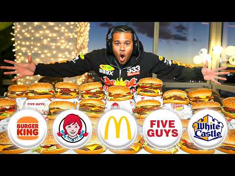 Fanum Tries Every Burger So You Don’t Have To…