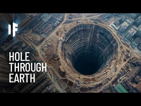 What If You Drilled a Hole Through Earth?