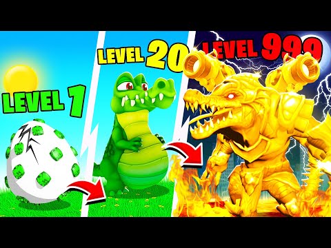 Upgrading NOOB to GOD in ANIMAL EVOLUTION!