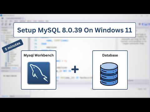 How to Set Up MySQL 8.0.39 on Windows 11 in 5 Minutes