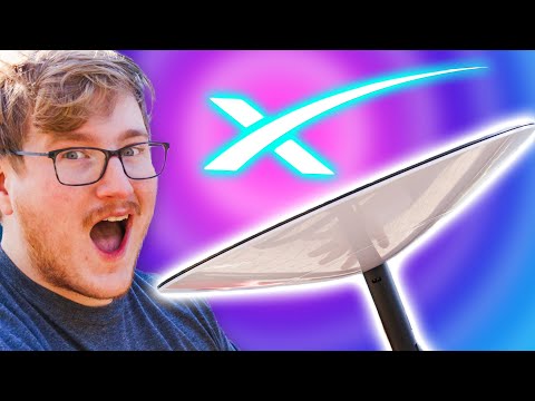 Connect to the internet ANYWHERE! - SpaceX Starlink