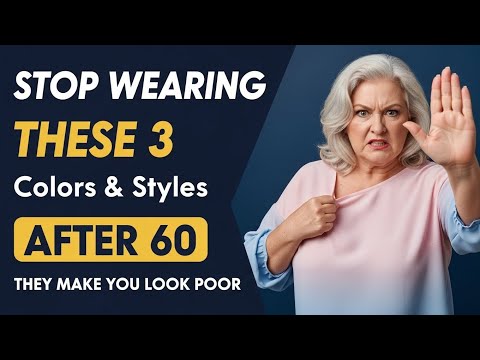 STOP Wearing These 3 COLORS After 60 (They Instantly Age You!) Wear These Instead