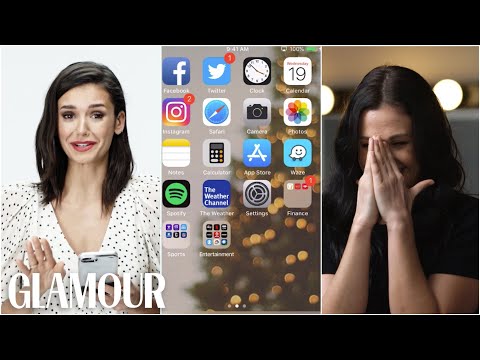 Nina Dobrev Hijacks a Stranger's Phone | Glamour