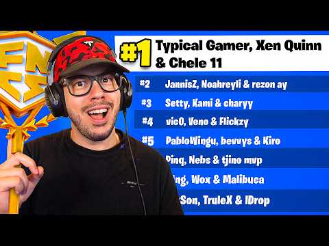 Qualifying To Play In FNCS! [EVERY GAME]