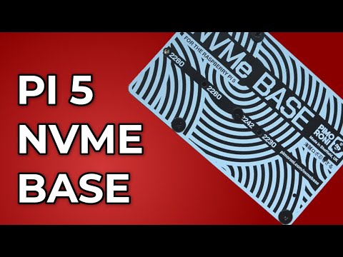 Adding an NVMe Drive to a Raspberry Pi 5 | Pimoroni NVMe Base | Qubits Tech