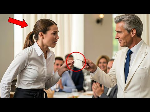 Elle oublie l’eau — le milliardaire sourit : "Tu as réussi mon test de gentillesse"