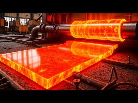 CÓMO se FABRICAN MILLONES DE TONELADAS DE VIDRIO a PARTIR de ARENA