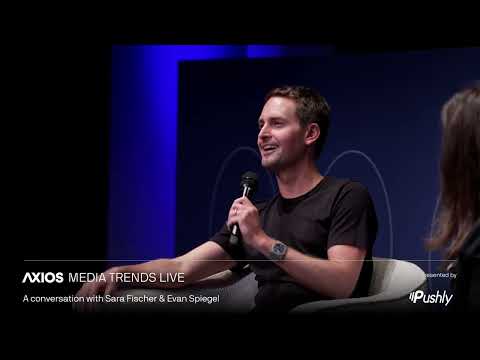 Snap’s Evan Spiegel & Axios’ Sara Fischer