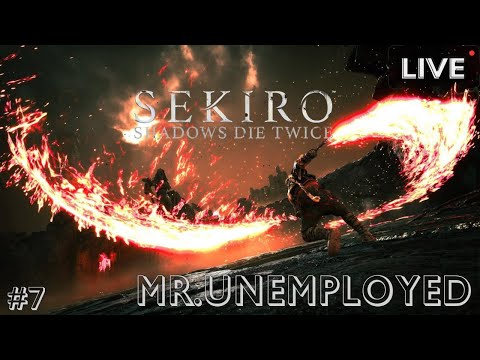 🔴SEKIRO: SHADOWS DIE TWICE LIVE 💀 THIS GAME DOESN’T FORGIVE ☠️— BUT I WON’T BREAK 💪 PART-7 (V)