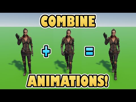 Easily Combine Animations in Unity | Animation Layers Explained