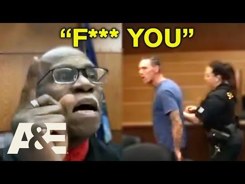 "F You!" - 558-DAY Jail Sentence for CURSING OUT Judge | Court Cam | A&E