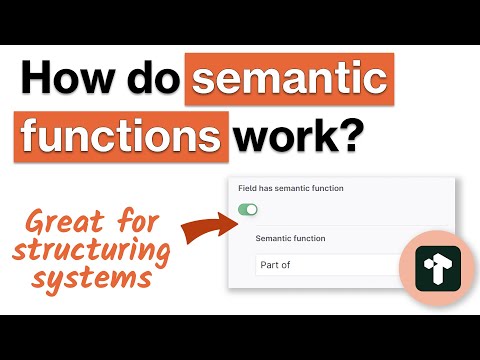 Tana Tutorial | How to use Semantic Functions in Tana