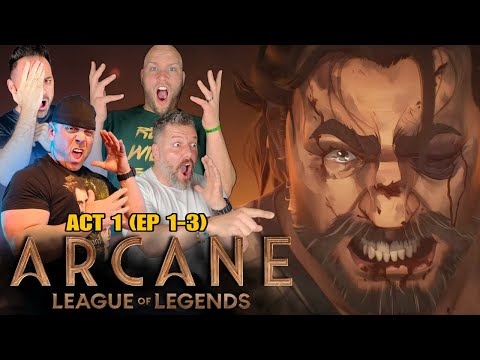 Can't believe that happened.... First time watching ARCANE ep 1-3 reaction