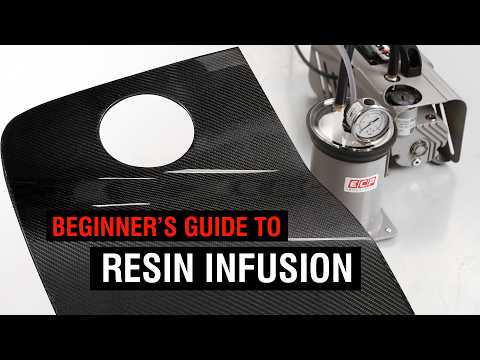 Making Professional Carbon Fibre Parts Using Resin Infusion