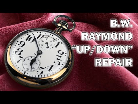 WORSE than it looks? Repairing an Elgin B.W. Raymond Antique Pocket Watch with Wind Indicator