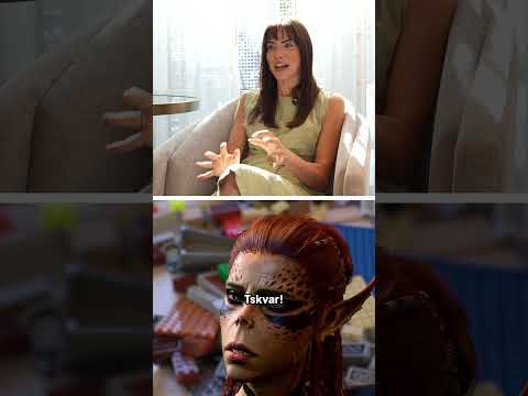 Lae'zel steps on Lego 😭