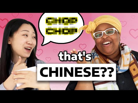 She couldn’t believe these English words came from CHINA! 🇨🇳