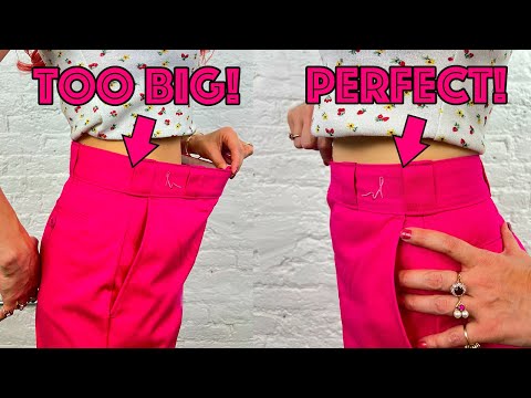 How To Take In Pants That Are Too Big And Make Them Fit Like A Pro