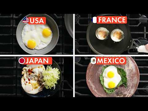 Chefs From Around The World Make Fried Eggs | Epicurious