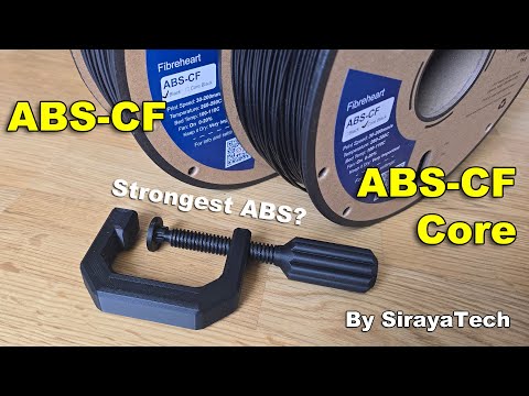 The Strongest ABS I’ve Ever Tested: Siraya Tech ABS-CF vs ABS-CF Core