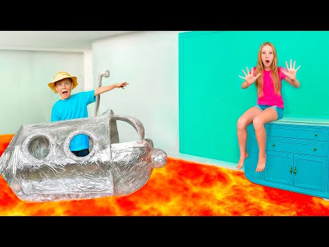 Nastya and Friends - The Floor is Lava