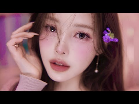 🌸꽃구경가서 여신 셀카 건질 수 있는 메이크업🌸 블러셔 진짜 화사하게 바르는 꿀팁 포함! Look Perfect for Flower Viewing
