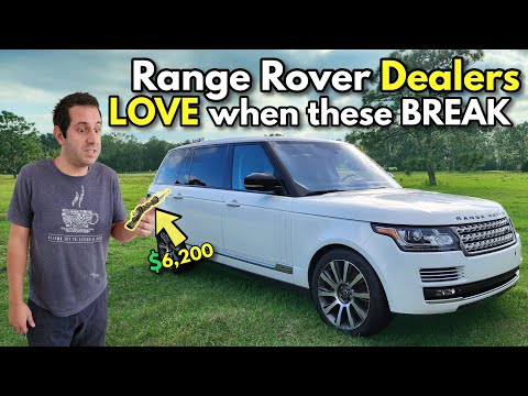 The Land Rover Dealer wants $6,200 to Fix my Range Rover... So I TRIED to Repair It Myself...