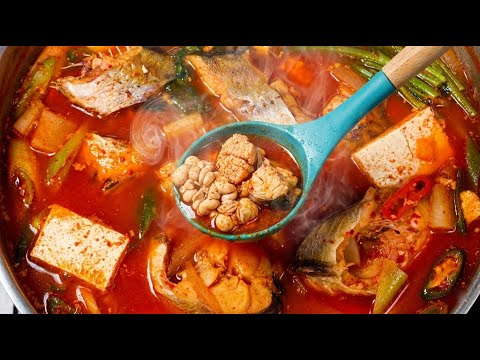 💚동태 제발  그냥 끓이지 마세요 딱 이렇게 만드세요/한통 가득 만들어도 남아나질 않습니다/동태요리