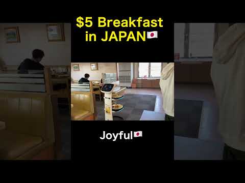 The Breakfast of Japanese Salaryman | $5 Breakfast at Joyful Short | Morning Teishoku