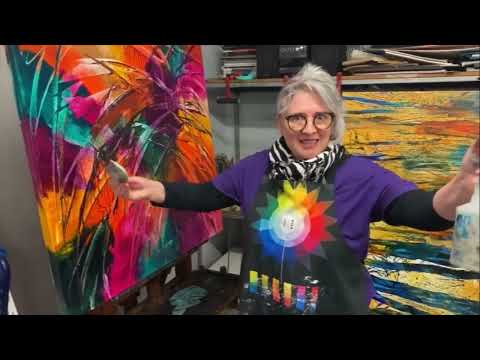 Learn to paint Australian Native Flowers with De Gillett Cox!