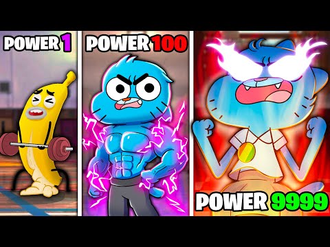 Strongest vs Weakest Gumball Characters