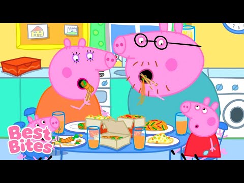 Peppa Enjoys a Yummy Takeaway! | Peppa's Best Bites | Kids Cartoon