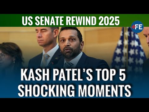 Kash Patel’s Explosive Senate Hearing: Heated Exchanges & Top 5 Moments | US Senate Rewind 2025