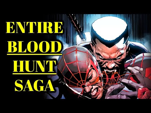 Entire Marvel Blood Hunt Saga - Avengers Battle a Sunless World After Blade Becomes Varnae’s Host