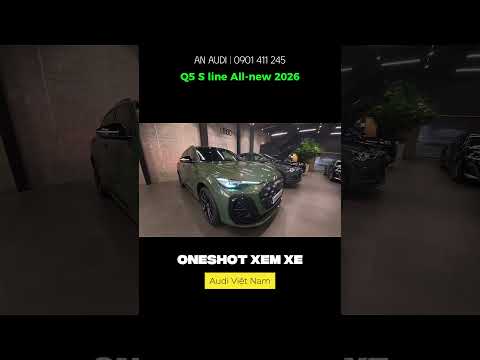 2026 Audi Q5 All-new | S line | TFSI quattro | District Green color | #audiq5