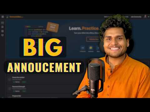 Interview Practice Platform - NamasteDev.com | Biggest Launch 🚀