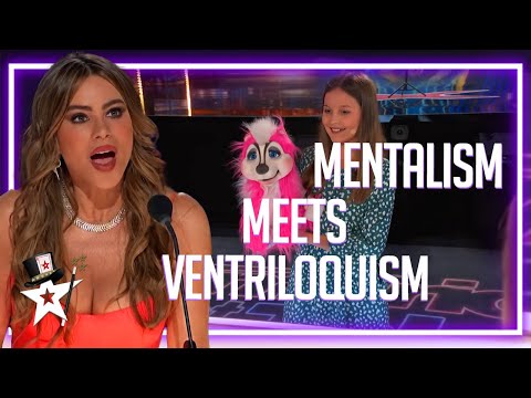 12 Year Old Mind Reading Ventriloquist AMAZES the Judges!