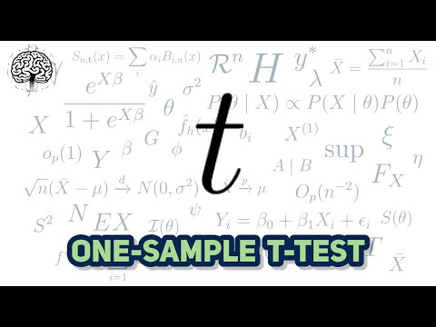 Explaining The One-Sample t-Test | VNT #4