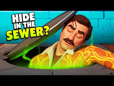 Hiding a BODY In A SEWER In VR! - Hide the Corpse Gameplay