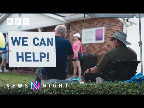 Roe v Wade reversal: How abortion restrictions are impacting the US one year on - BBC Newsnight